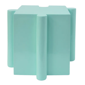 English Elm Christopher Knight Home® - Puzzle Art Side Table - Modular Light Green Mgo Table For Indoor/Outdoor Use, Custom Layouts & Durability N770P347931G