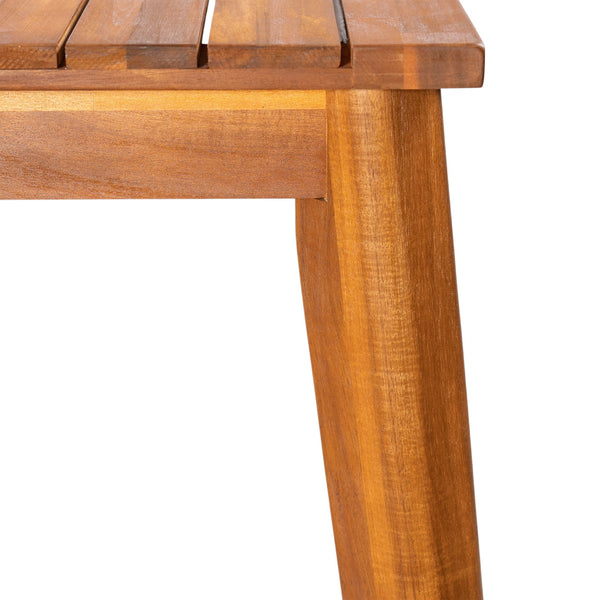 English Elm Christopher Knight Home® - Acacia Natural Grain Outdoor Dining Table — Solid Acacia Wood, Easy Assembly, Weather-Savvy Design N776P286348B