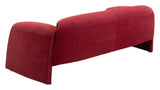 Horten Sofa Red 110028 Zuo Modern