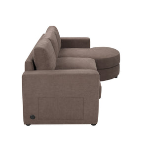 English Elm Swivel Barrel Accent Chair Chenille Tufted Round Club Seat for Living Room Lounge N719S002170D