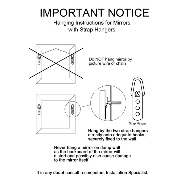 Wave Frameless Wall Mirror: Modern Flowing Design for Stunning Style & Versatile Grouping Options