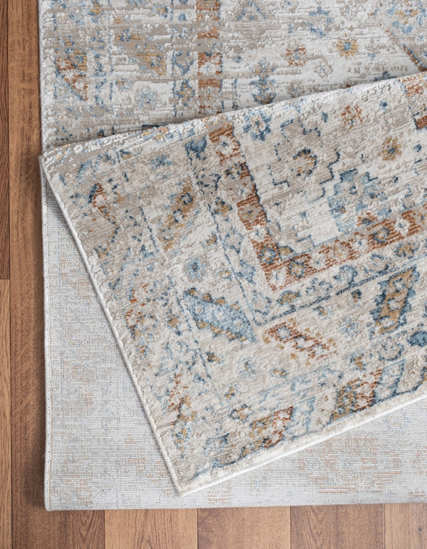 English Elm Noble Ivory Area Rug 7'10" X 10'3" - Soft, Durable, Kid & Pet-Friendly, Perfect For Any Room Decor! B186P181068