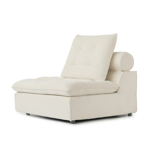 English Elm Sky Cloud Deluxe Adjustable Velvet Sectional Sofa - Cozy L-Shaped 4-Seater For Modern Living Spaces B341S00027-GIGA