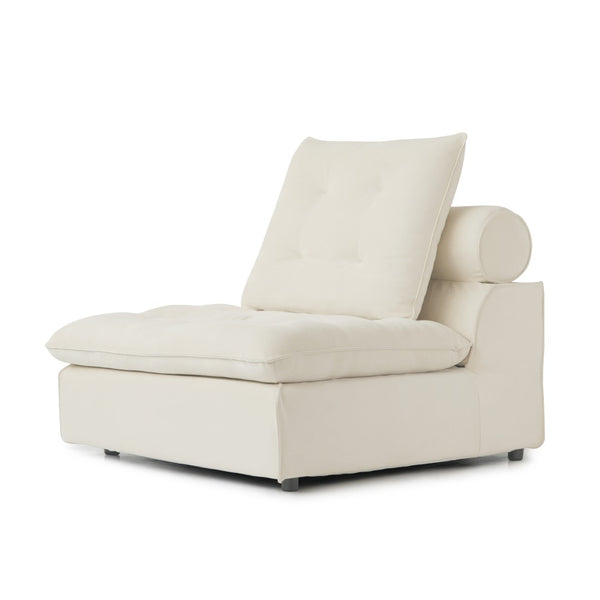 English Elm Sky Cloud Deluxe Adjustable Velvet Sectional Sofa - Cozy L-Shaped 4-Seater For Modern Living Spaces B341S00027-GIGA