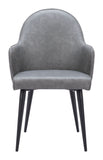 Silloth Dining Chair Gray 110120 Zuo Modern