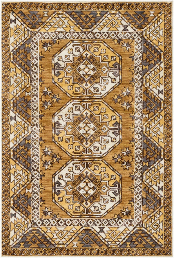 Livabliss Arabia Traditional Eastern Motif Polyester Area Rug for Living Room or Dining Space ABA6271-912