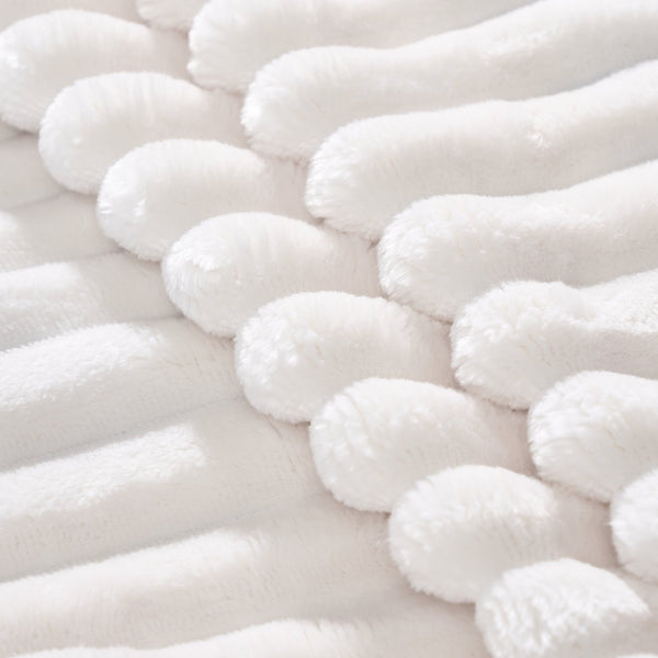 English Elm 47.24-inch corduroy armchair with storage ottoman and USB ports, spring seat, solid wood frame lounge White W3356S00024