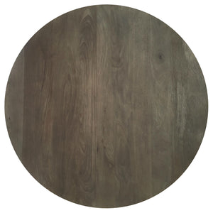 English Elm Alexander Round Solid Mango Wood Coffee Table - Elegant Low-Profile Design For Modern Living Rooms B062P299799