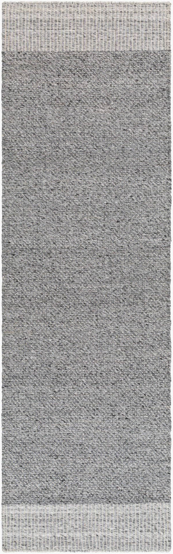 Surya Abby 2' X 3' Eco-friendly Handmade Rug – Chic Cottage Style, Durable, Easy To Clean, And Unique! Slate Recycled Pet Yarn Abb2300-268