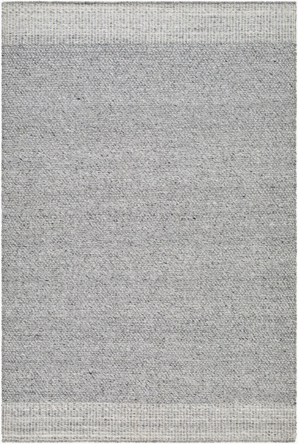 Surya Abby 2' X 3' Eco-friendly Handmade Rug – Chic Cottage Style, Durable, Easy To Clean, And Unique! Slate Recycled Pet Yarn Abb2300-23