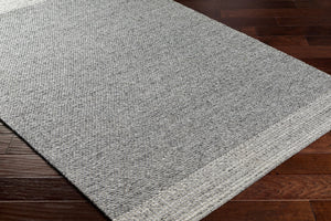 Surya Abby 2' X 3' Eco-friendly Handmade Rug – Chic Cottage Style, Durable, Easy To Clean, And Unique! Slate Recycled Pet Yarn Abb2300-23
