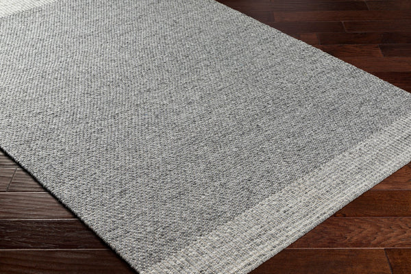 Surya Abby 2' X 3' Eco-friendly Handmade Rug – Chic Cottage Style, Durable, Easy To Clean, And Unique! Slate Recycled Pet Yarn Abb2300-23