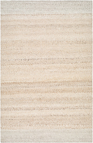 Surya Abby 2' X 3' Eco-friendly Handmade Rug – Chic Cottage Style, Durable, Easy To Clean, And Unique! Beige Recycled Pet Yarn Abb2301-23