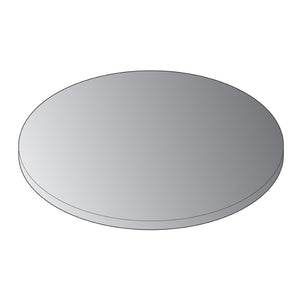 OSP Home Furnishings Napa Round Bistro Table Top for Dining Nooks Cafes and Kitchen Spaces Base Sold Separately 36" NAP-33T-NAS