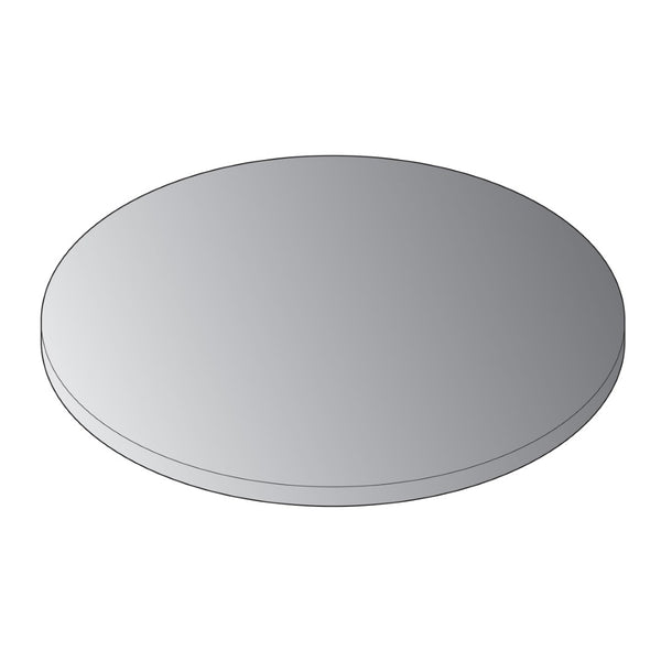 OSP Home Furnishings Napa Round Bistro Table Top for Dining Nooks Cafes and Kitchen Spaces Base Sold Separately 36" NAP-33T-NAS