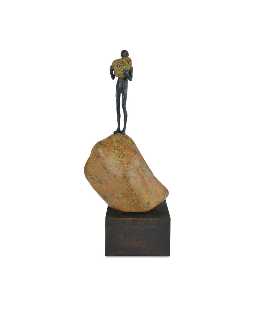 Man on Rock Bronze