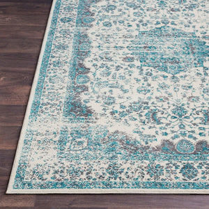 Livabliss Aberdine Traditional Polypropylene Accent Rug Machine Woven for Entryways and Baths ABE8005-223