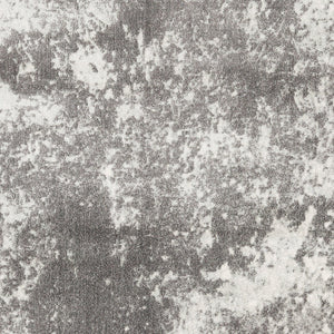 Livabliss Aberdine Collection Machine Woven Polypropylene Accent Rug for Modern Entryways Gray, Charcoal 2'2" x 3' ABE8013-223