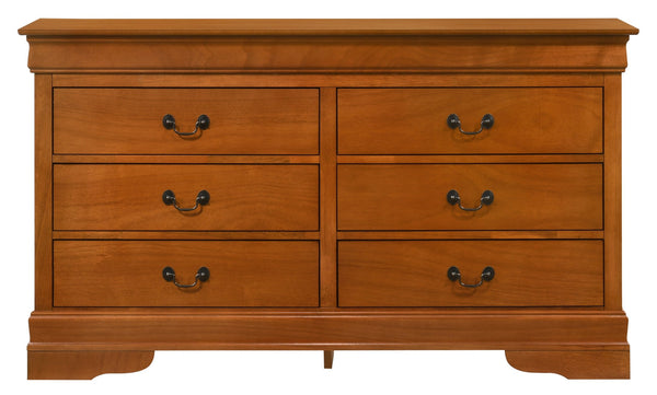 English Elm Louisphillipe G02160-D Oak Dresser - Timeless Elegance With Durable Design & Spacious Storage Solutions B078107850
