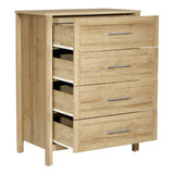 OSP Home Furnishings Stonebrook 4-Drawer Chest Canyon Oak