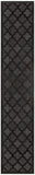 Nourison Easy Care NES01 Machine Made Flat Weave Solid Border Indoor/Outdoor Modern Outdoor Rug Charcoal Black, Charcoal Black 84% Polypropylene,16% Polyester 99446934857