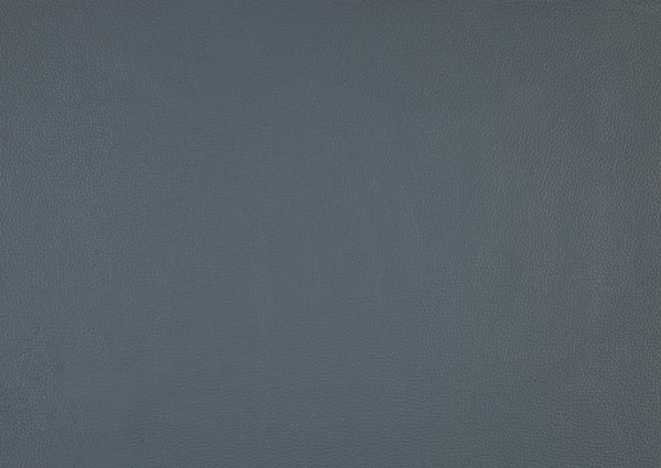 English Elm Blue Blue-gray Top Grain Leather Swivel Glider Recliner Chair – 360° Motion, Pull-Tab Recline, Modern Comfort B011P329271