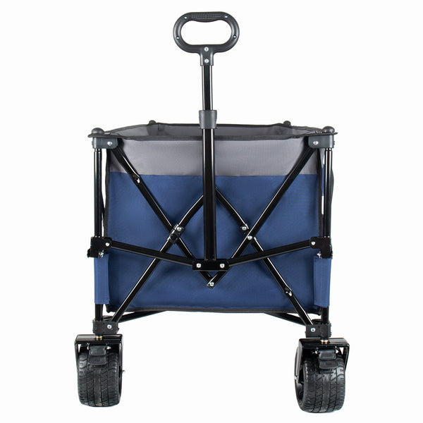 English Elm 51-inch Heavy Duty Folding Utility Wagon with Steel Frame and 480lb Hauling Capacity W2932P417638
