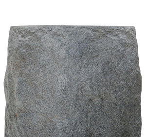 English Elm Polyresin Cast Stone Urn Planter Weathered Gray Finish Tall Outdoor Patio Garden N772P450043G