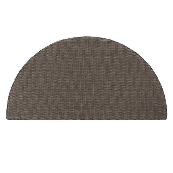 English Elm Christopher Knight Home® - PT LIMON Coffee Table – Stylish Faux Rattan & Iron Frame, No Assembly, 270 lb Capacity, Modern Low Profile Table Brown 54787.00BRN