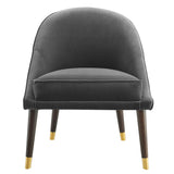 Avalon Velvet Accent Chair