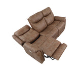 Steve Silver Morrison Power/Power Sofa Camel MOR950SC