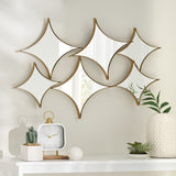 Christopher Knight Home® - Noble House - Mauney Modern Glam Star Cluster Wall Mirror