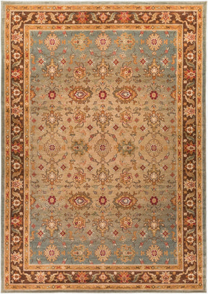 Livabliss Arabesque Traditional Geometric Floral Polypropylene Rug for Living and Dining Rooms ABS3011-810129
