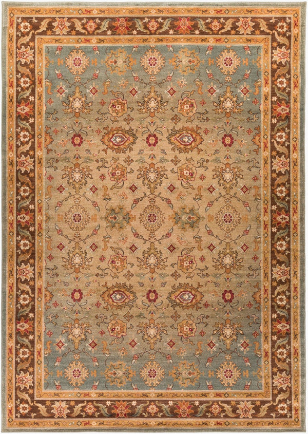 Livabliss Arabesque Traditional Geometric Floral Polypropylene Rug for Living and Dining Rooms ABS3011-810129