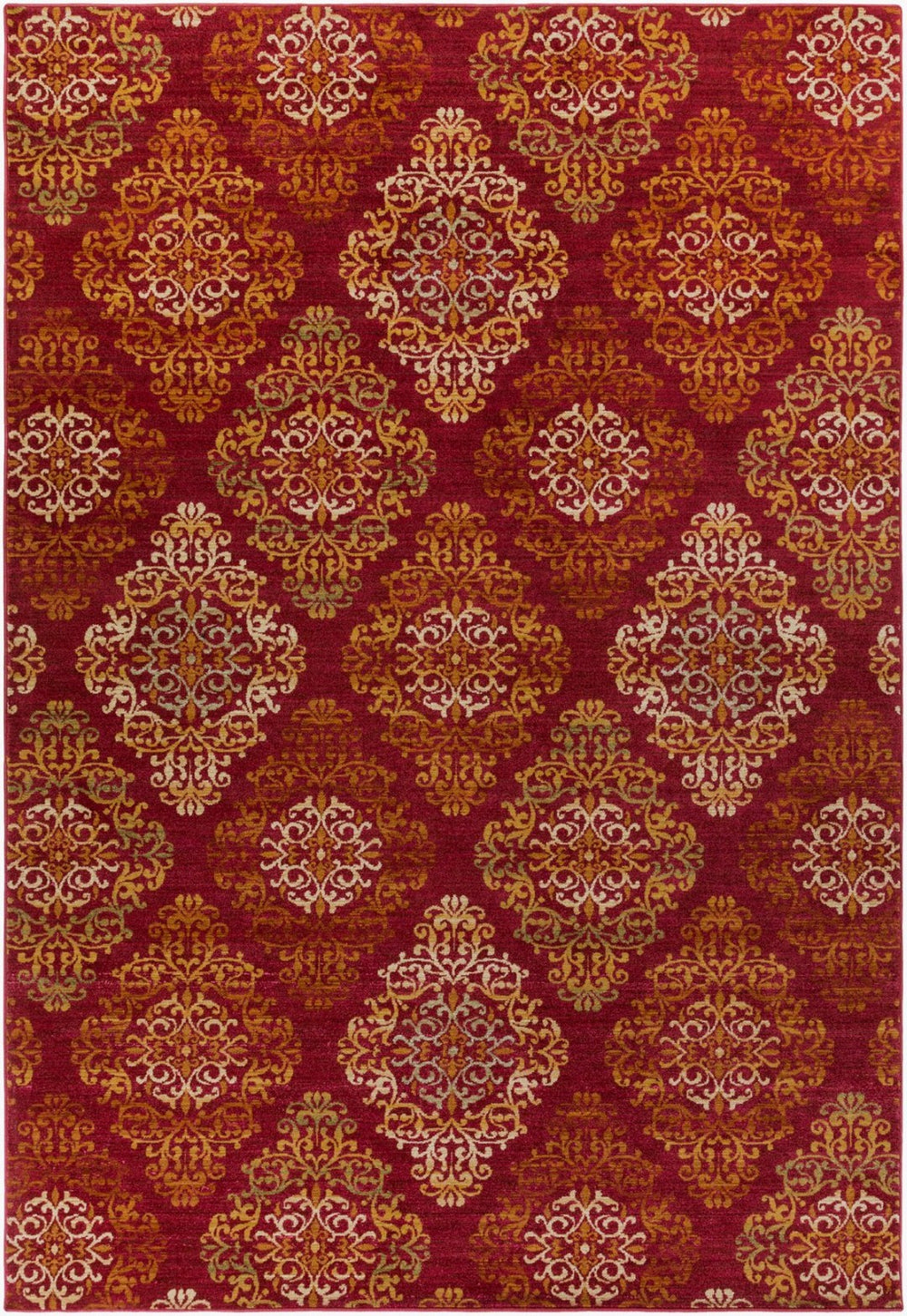 Livabliss Arabesque Polypropylene Area Rug Egyptian Woven Geometric Pattern for Living Dining Rooms ABS3014-810129