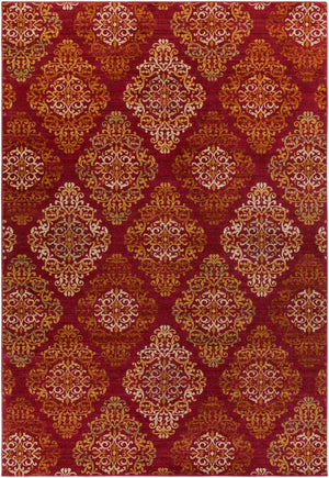Livabliss Arabesque Polypropylene Area Rug Egyptian Woven Geometric Pattern for Living Dining Rooms ABS3014-810129