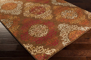 Livabliss Arabesque Polypropylene Area Rug Egyptian Woven Geometric Pattern for Large Living Rooms ABS3028-810129