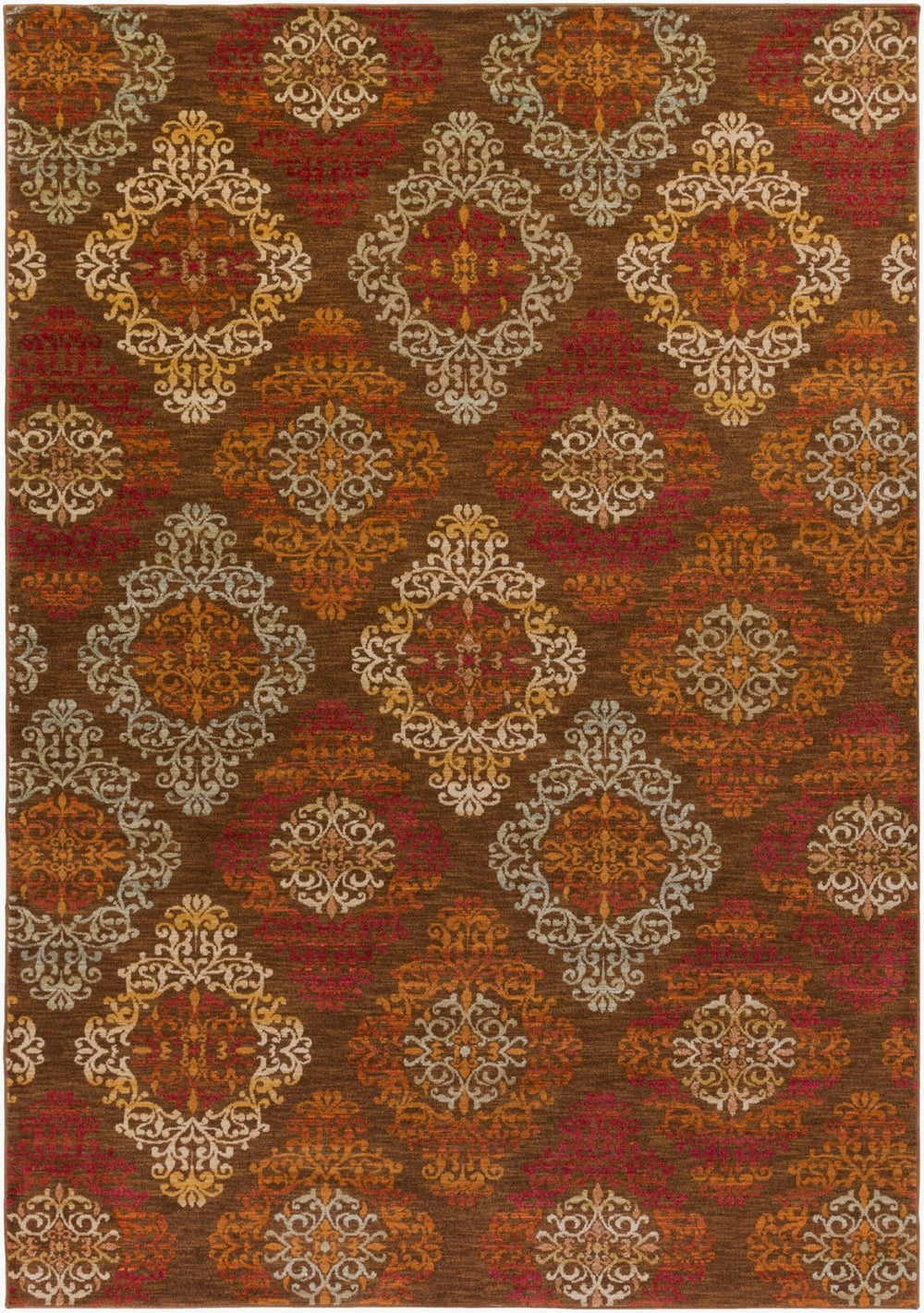 Livabliss Arabesque Polypropylene Area Rug Egyptian Woven Geometric Pattern for Large Living Rooms ABS3028-810129