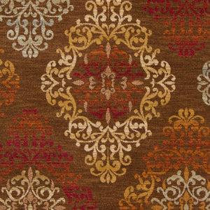 Livabliss Arabesque Polypropylene Area Rug Egyptian Woven Geometric Pattern for Large Living Rooms ABS3028-810129