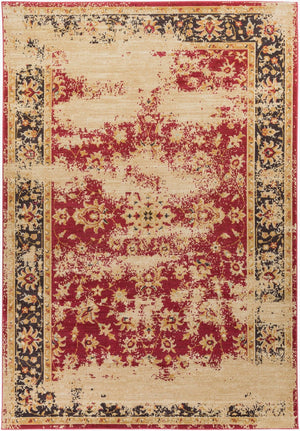Livabliss Arabesque Geometric Polypropylene Accent Rug for Entryway Bedside or Home Office ABS3034-110211