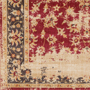Livabliss Arabesque Geometric Polypropylene Accent Rug for Entryway Bedside or Home Office ABS3034-110211