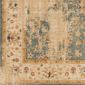 Livabliss Arabesque Traditional Polypropylene Area Rug with Ornate Motifs for Living Dining Rooms ABS3035-810129