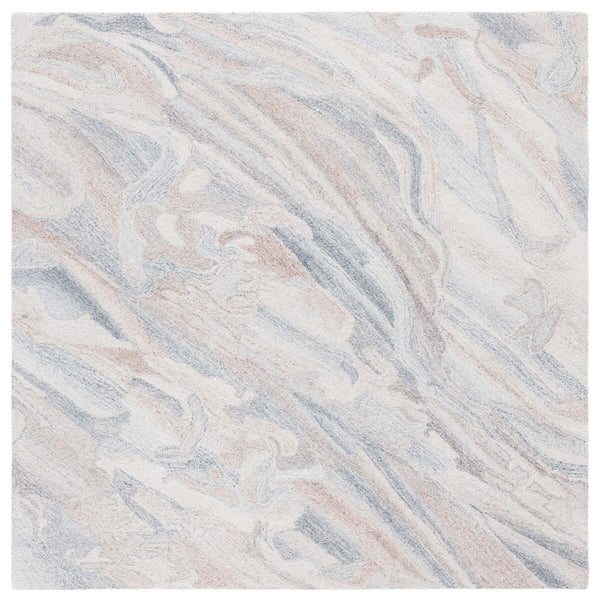 Safavieh Abstract 210 ABT210 Hand Tufted Geometric Rug Grey / Brown ABT210F-6