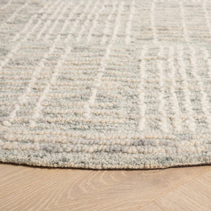 Safavieh Abstract 275 Hand Tufted Contemporary Rug Grey / Ivory 8' x 10'