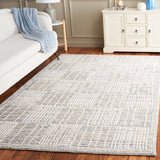 Safavieh Abstract 275 Hand Tufted Contemporary Rug Blue / Grey 9' x 12'