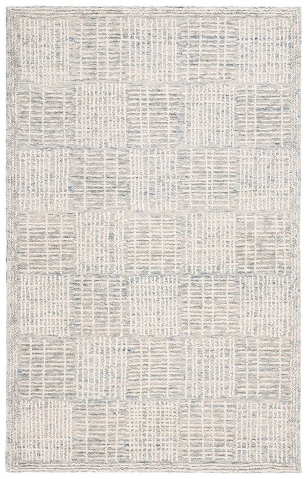 Safavieh Abstract 275 Hand Tufted Contemporary Rug Blue / Grey 9' x 12'