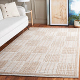 Safavieh Abstract 275 Hand Tufted Contemporary Rug Sage / Taupe 9' x 12'