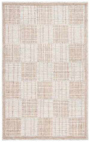 Safavieh Abstract 275 Hand Tufted Contemporary Rug Sage / Taupe 9' x 12'