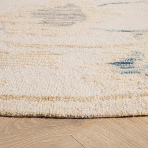 Safavieh Abstract 277 Hand Tufted Contemporary Rug Ivory / Beige 8' x 10'