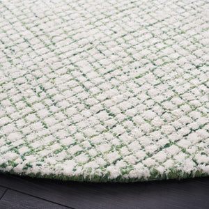 Safavieh Abstract 470 ABT470 Hand Tufted  Rug Ivory / Green ABT470Y-28
